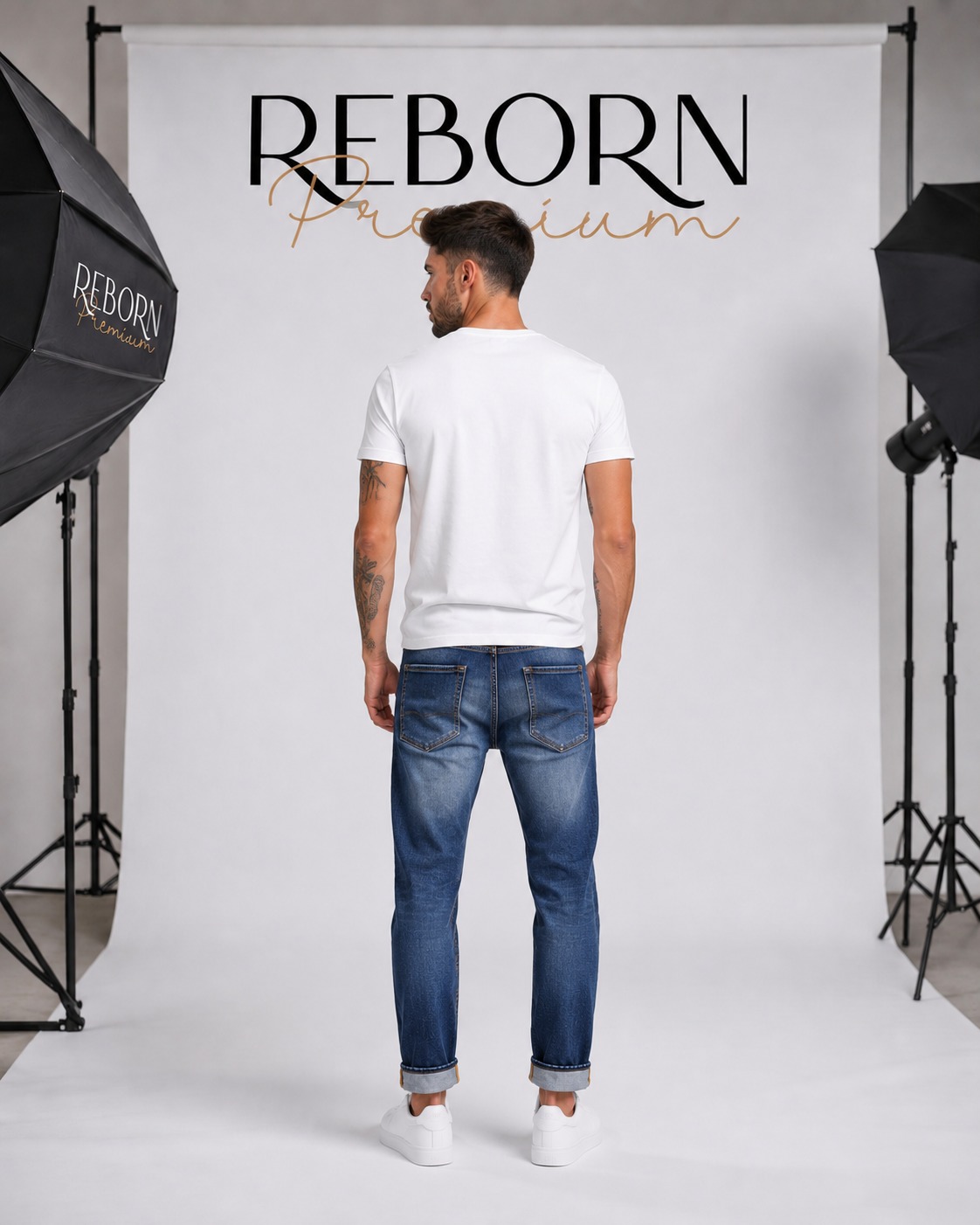 Dark Blue Premium Denim Pants
