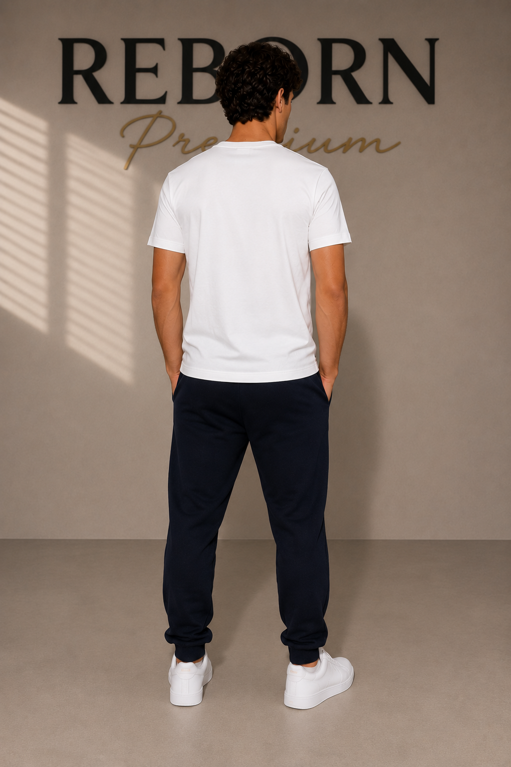 White Cotton T-Shirt with Embroidered GG Logo