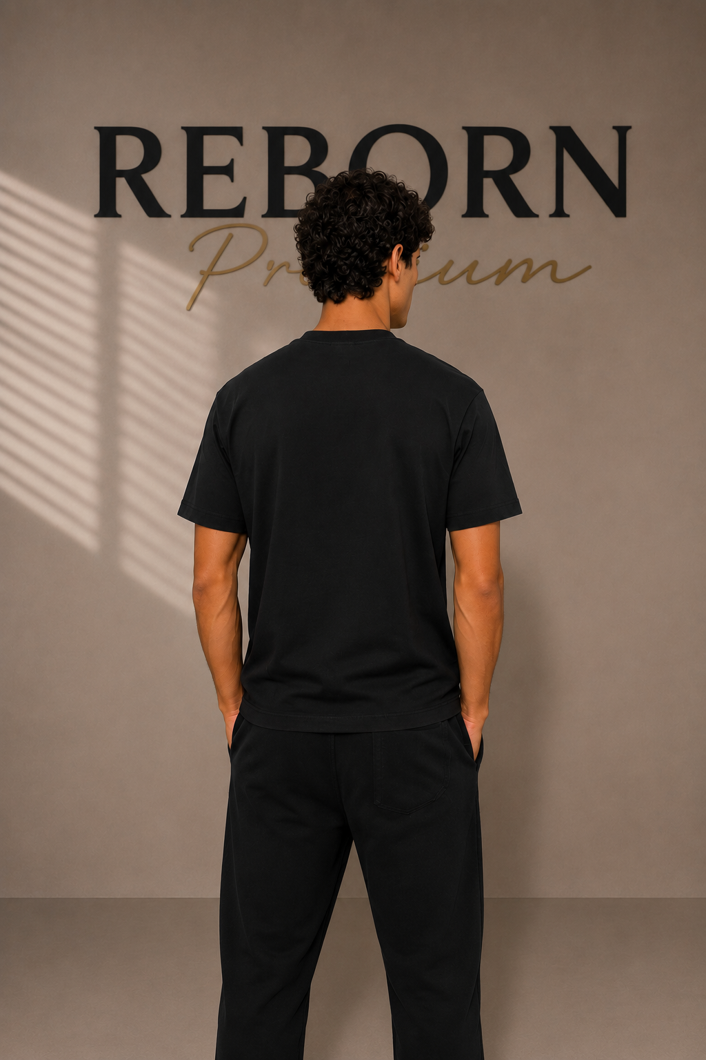 Premium Black BB Logo Tee